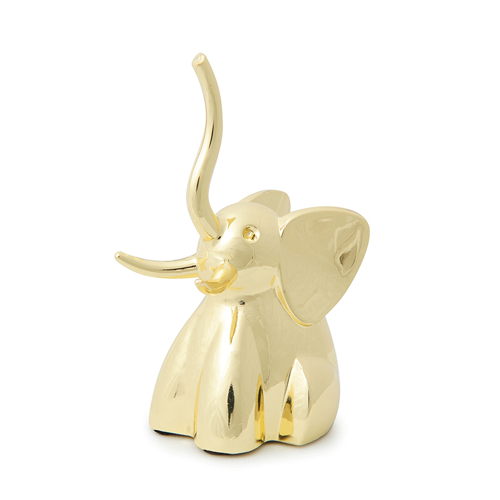 Подставка для колец zoola слон латунь