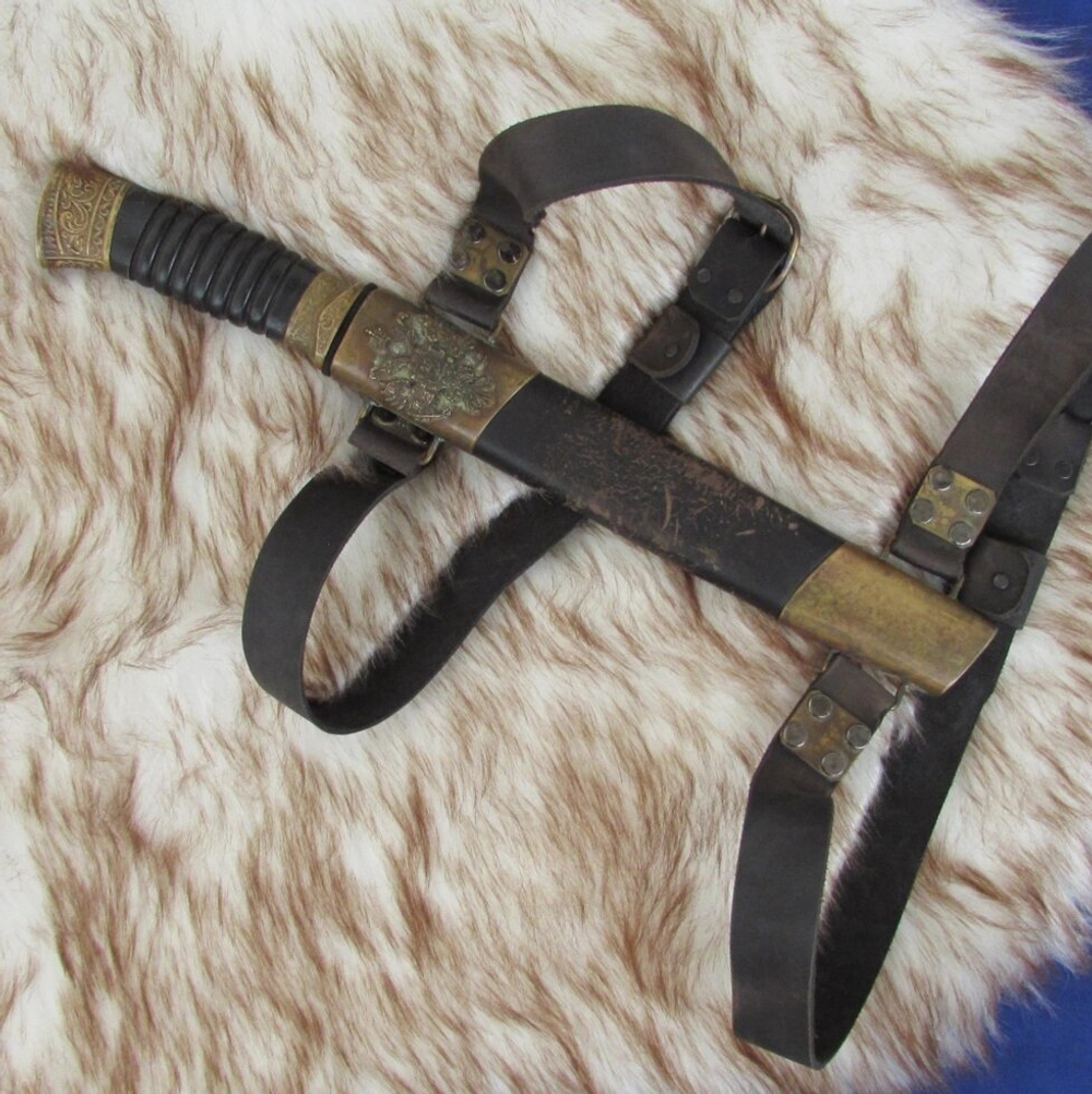 Реплика шашка солдатская Драгунская кованая, образца 1881 года