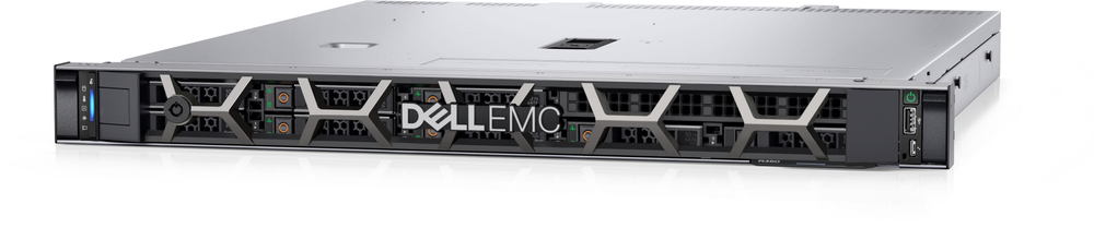 Сервер Dell Dell PE R350 , RPS 600W, TPM 2.0 V3, Rails, Bezel / Intel Xeon E-2334 Processor (3.4GHz, 4C/8T, 8GT/s, 8M Cache, Turbo (65W), 3200 MT/s) / 4x 4Tb SATA HDD Seagate Exos 7E8, 512n, 3.5", HDD, SATA 6Gb, 7200 rpm, 256Mb / 4x 16GB UDIMM 3200MHz Kit