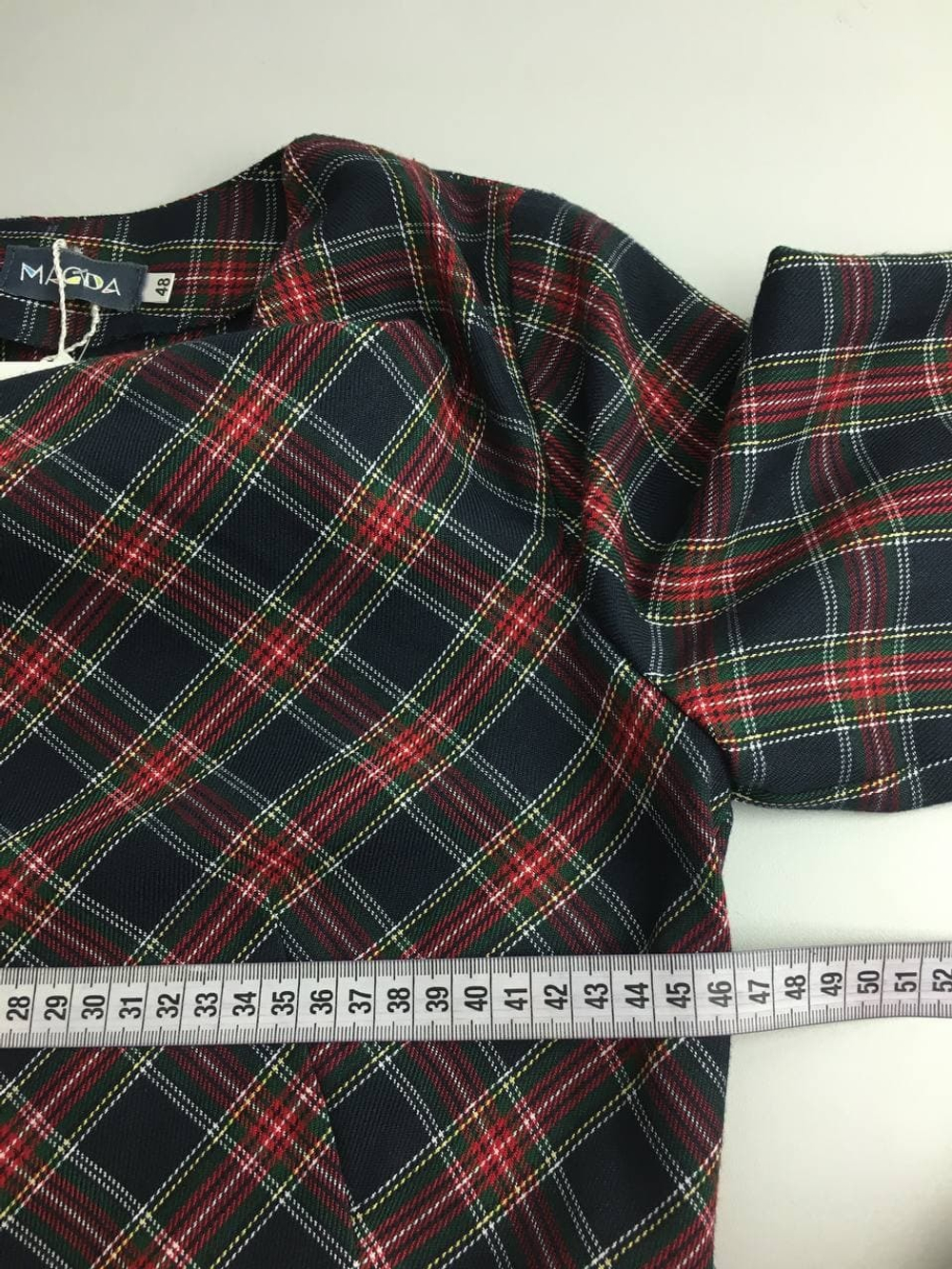 Платье MAGDA в клетку 48 размер, новое