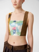 Бюстье пэчворк с пайетками OLA OLA