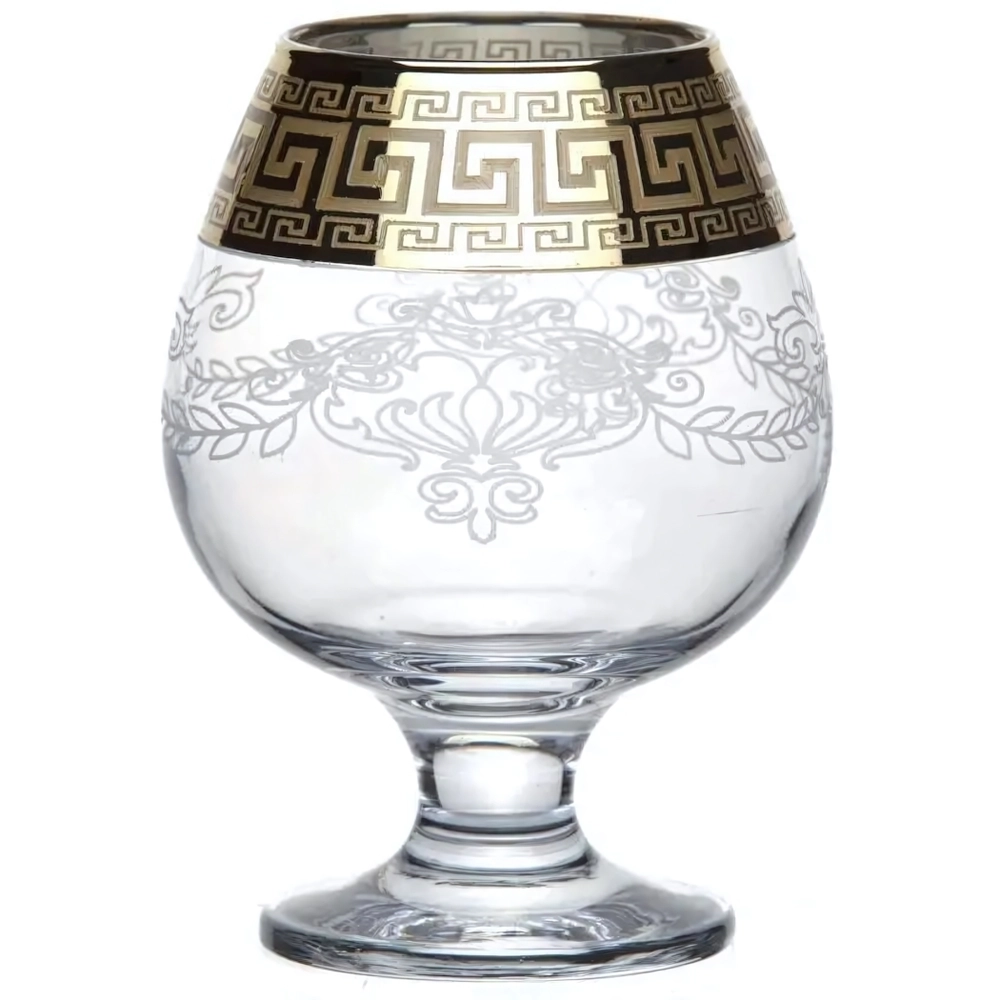 Набор бокалов для бренди 6шт с рисунком «Барокко» EAV63-188