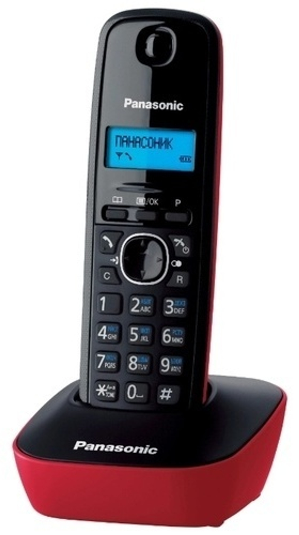 РАДИОТЕЛЕФОН PANASONIC KX-TG1611CAR 1,88-1,9ГГц, ОПРЕД.НОМ, БУДИЛЬНИК, 15/170Ч, 12МЕЛ., ПАМЯТЬ 50НОМ