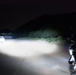 30W Б. Желтый / Светодиодная фара прожектор с линзой, двух режимная, белый + желтый, серия: РаБОТА, TG (за 1 шт.)