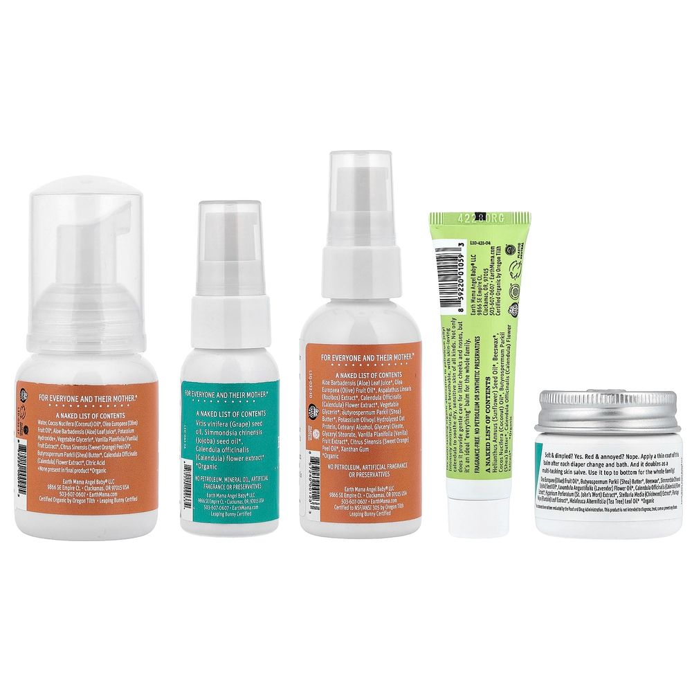 Earth Mama, A Little кое-что для малышей, набор из 5 предметов