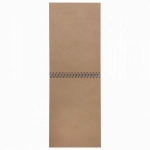 Скетчбук, крафт-бумага 80г/м2, 145х205мм, 50л, гребень, жёсткая подложка, B ART DEBUT