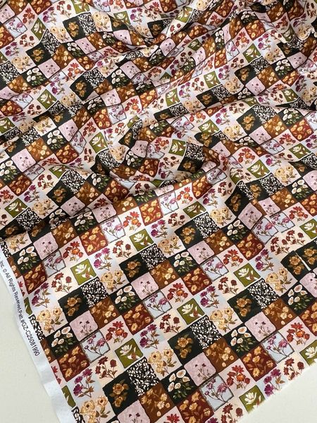 ЦВЕТОЧНЫЕ ПЛИТОЧКИ - 100% хлопок 4