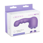 Фиолетовая утяжеленная насадка 10см для массажера Le Wand Ripple Violet LW-009-VT