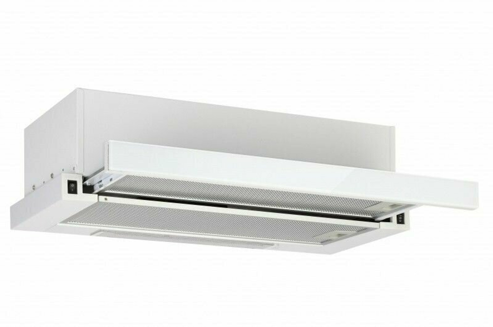 Вытяжка AMARI Slide 60 white/glass