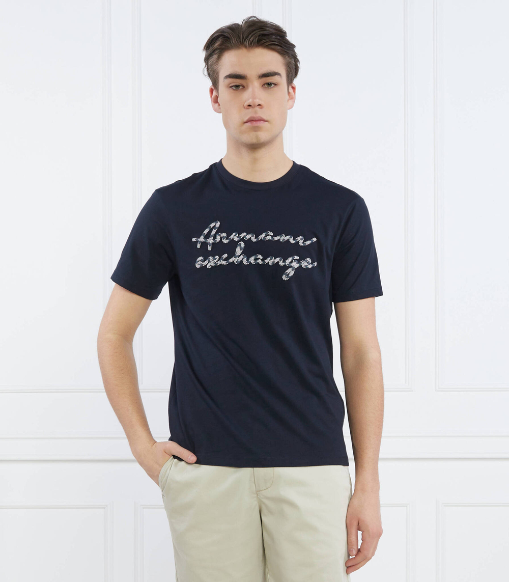 Футболка Armani Exchange - темно-синий(3RZTJB ZJBYZ)