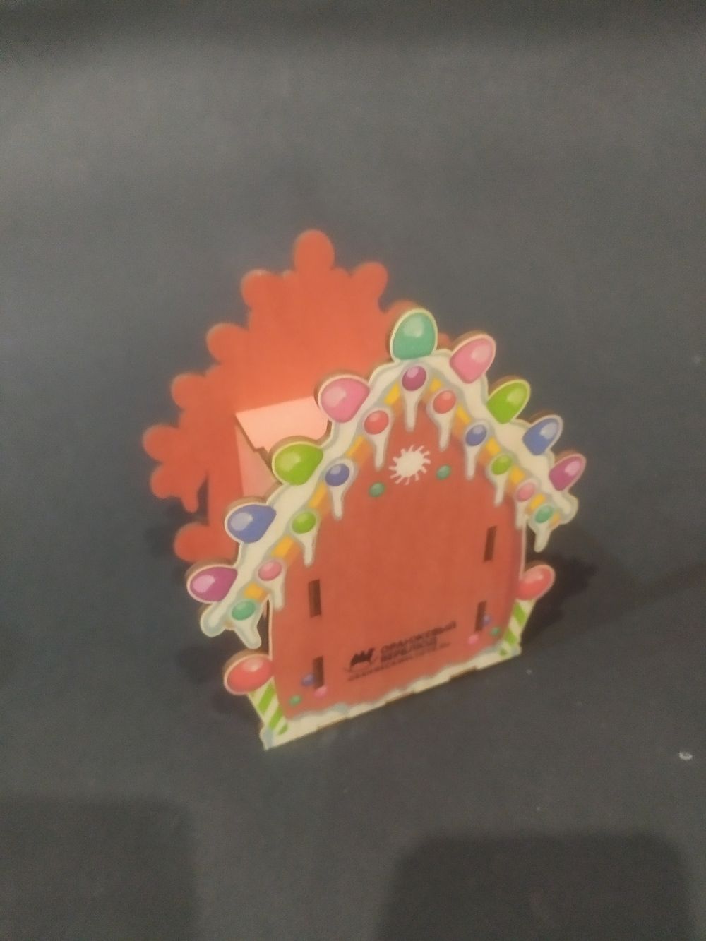 Имбирный домик (копилка-карандашница)