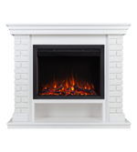 Каминокомплект Real Flame Brixton 25,5 WT с очагом Saphir 25,5