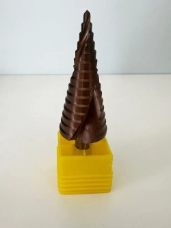 Сверло ступенчатое по металлу кобальтовое 4-32мм конусное