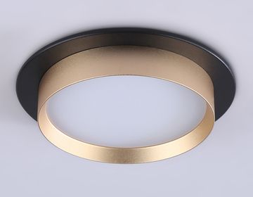 Точечный светильник 1*GX53 TN5228 BK/GD чёрный/золото GX53 Acrylic tech Ambrella