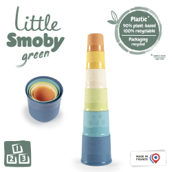 Smoby Little Green - Биопластиковая волшебная башня 40 см 181201WEB / артикул   181201WEB  / GTIN 3032160083750