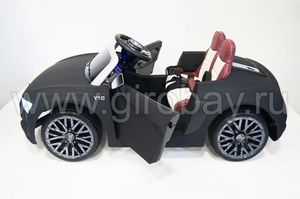 Детский электромобиль River Toys AUDI R8 черный