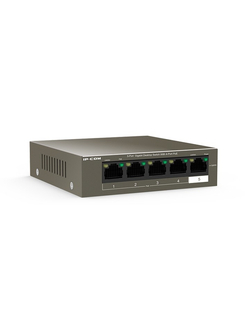 IP-COM G1105P-4-63W Коммутатор PoE неуправляемый 5-Ports 10/100/1000 Base-T / 4-Ports PoE (PoE бюджет 58W)