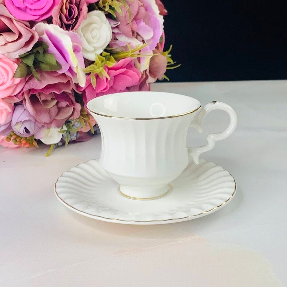 Lenardi 109-115 Кофейный набор 12пр.130 мл в под.уп.(х12)Фарфор