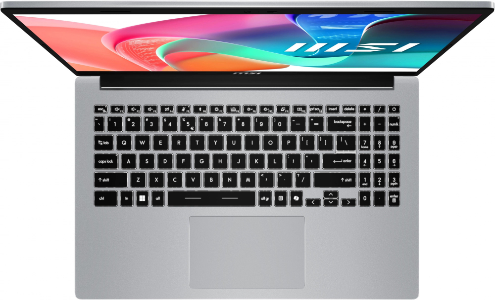 Ноутбук  MSI Modern 15 F13MG-253RU 15.6 ", Core i7, 16 Гб RAM, 512 Гб SSD, Iris Xe Graphics, Серебристый
