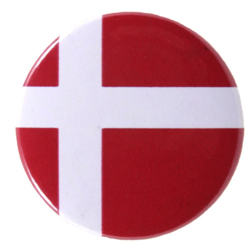 Значок Флаг Дании 36 мм