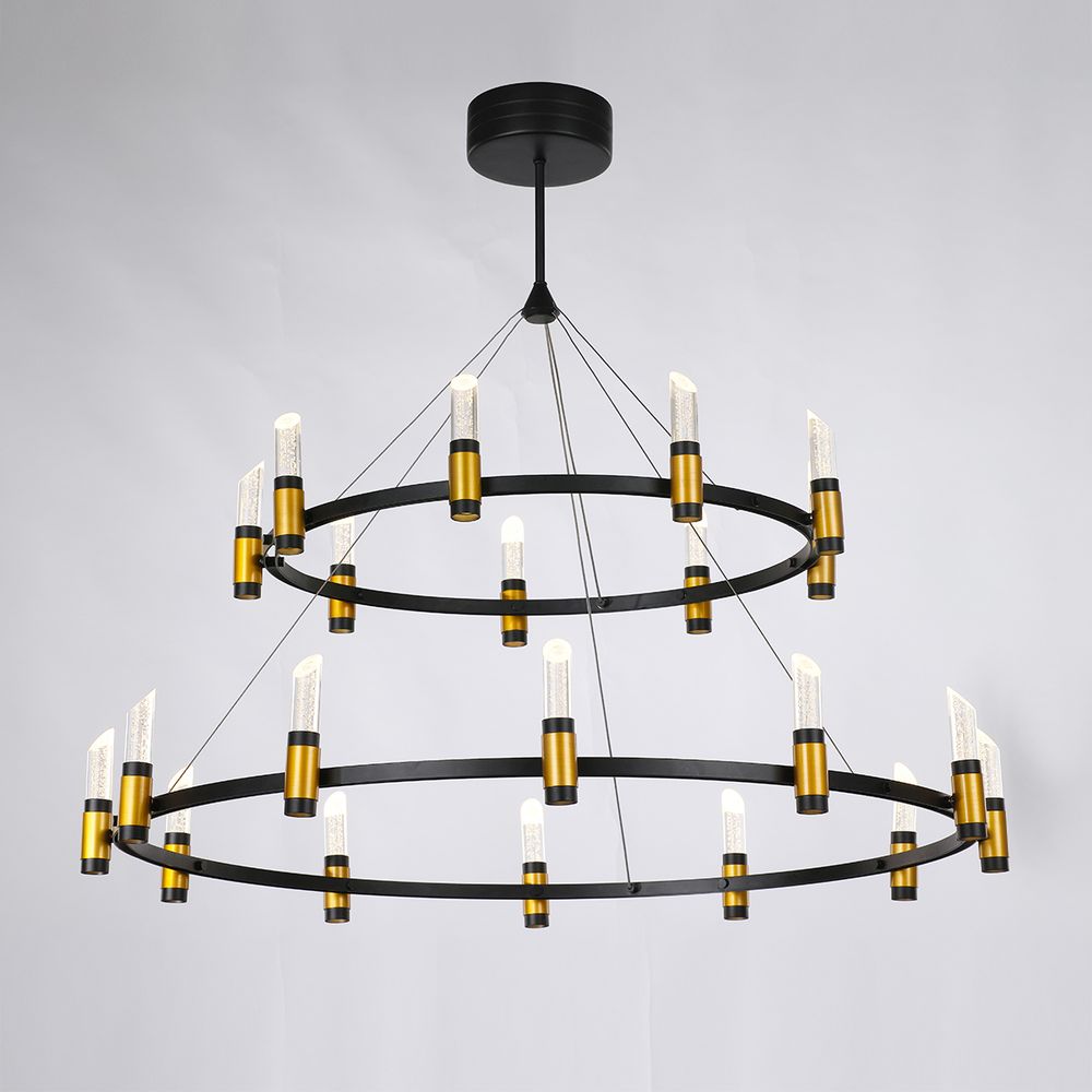 Люстра MD18001040-21A gold/black