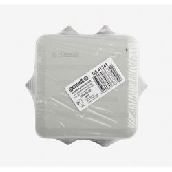 Коробка уравнивания потенциалов ЭРА KUPR-100-100-50 серая 100х100х50мм, шина 6х9, 8 групп IP55 | Коробки уравнивания потенциалов