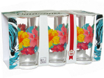 Набор стаканов "Гибискусы" 6шт 230мл (высокие)