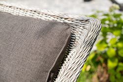 "Гляссе" лаунж-зона из искусственного ротанга, цвет бежевый