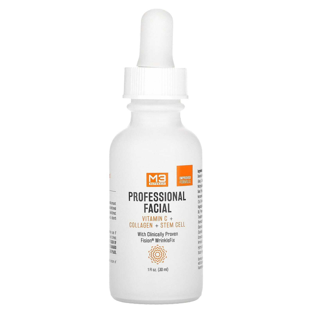 M3 Naturals, Профессиональное средство для лица, 30 мл (1 жидк. унц.)