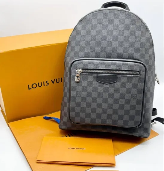 Рюкзак Louis Vuitton Josh канва Damier Graphite серый