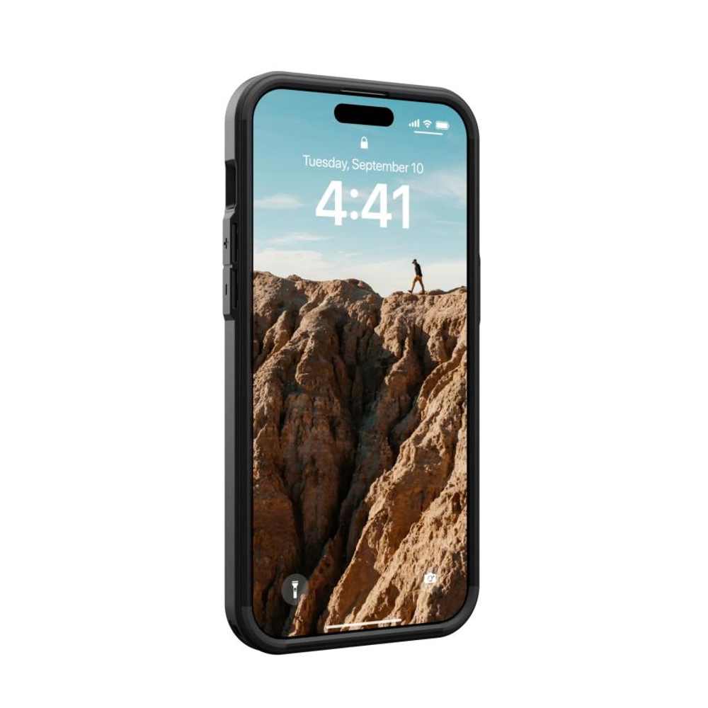 Защитный чехол MagSafe UAG Civilian для iPhone 15 Pro Max Гибридный чехол с высоким уровнем защиты при падении