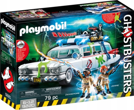 Конструктор Playmobil Ghostbusters  Охотники за привидениями Автомобиль Экто-1 9220