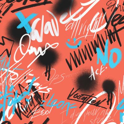 Уличный стиль, коралл