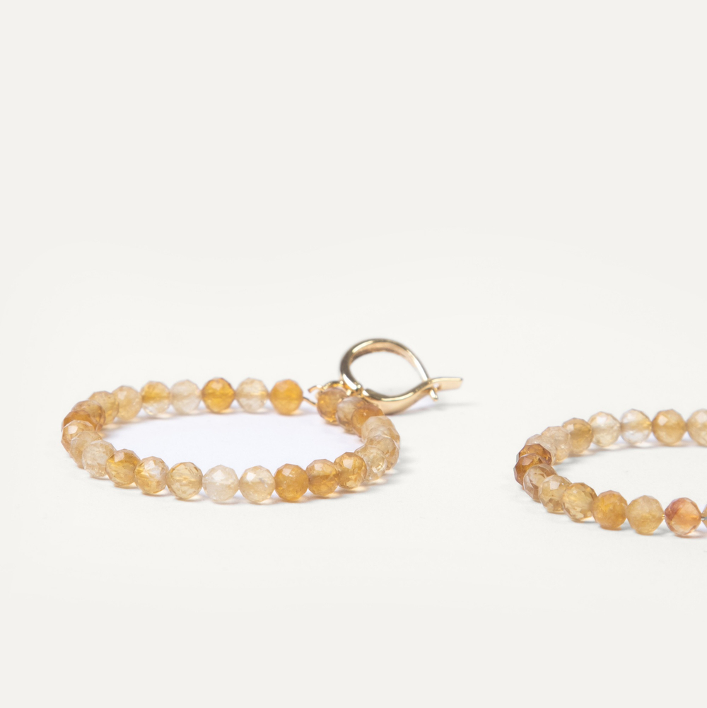 Серьги Facets YEL