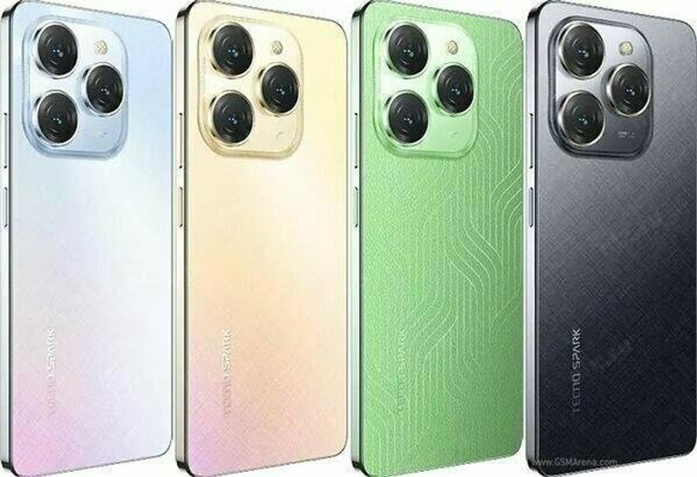 Смартфон TECNO Spark 20 Pro 8/256 ГБ RU, Dual nano SIM, Moonlit Black