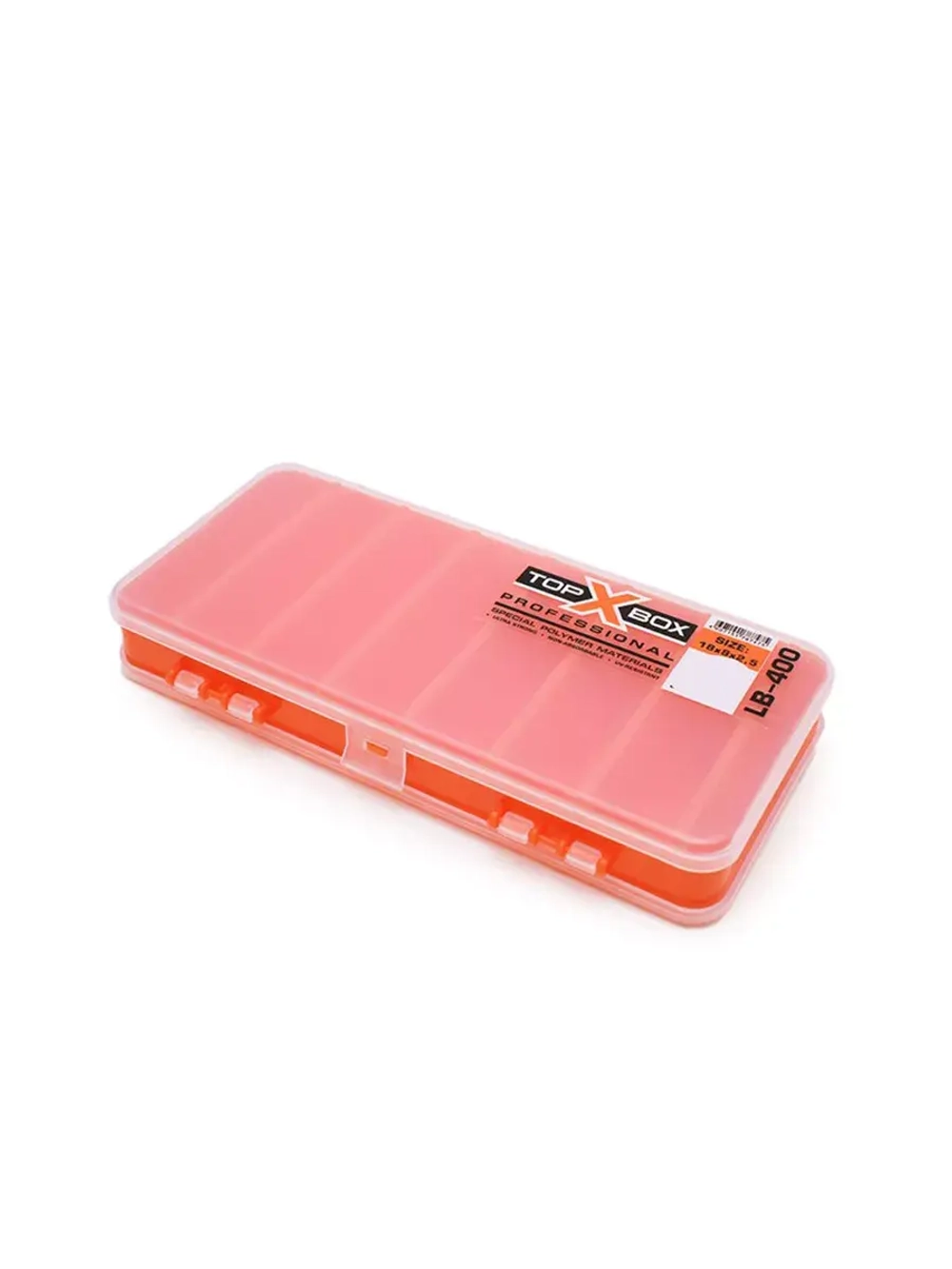 Коробка для приманок LB - 400, оранжевое основание