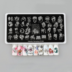 Swanky Stamping Пластина для стемпинга 86