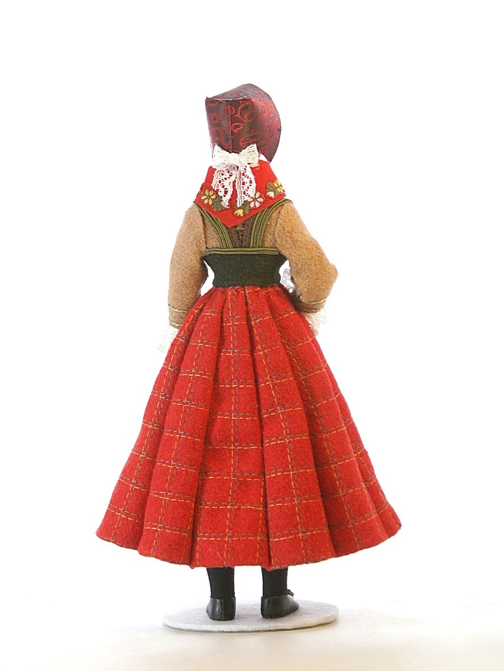 Кукла коллекционная в национальном женском костюме, Датчанка