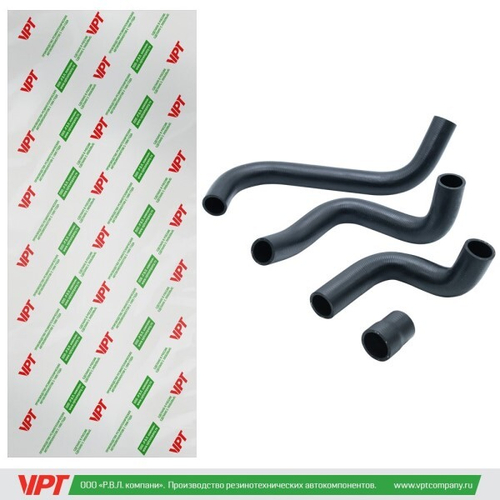 Патрубок радиат. /2121/ 4 шт (VPT)