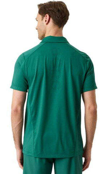 Мужское теннисное поло Bjorn Borg Ace Mesh Panel Shirt - posy green