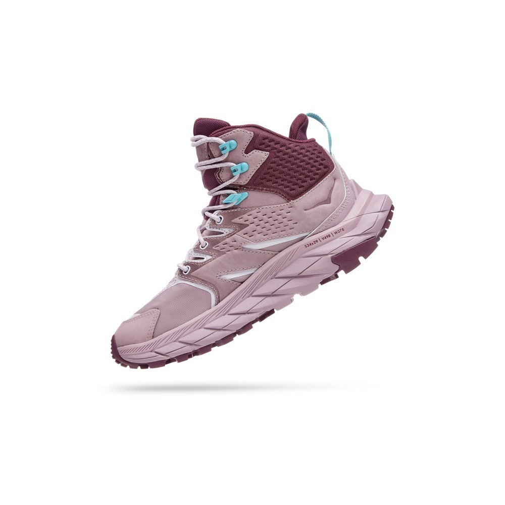 Ботинки женские HOKA W ANACAPA MID GTX Elderberry / Grape Wine