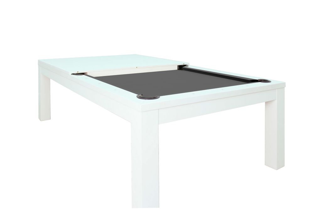 Стол / пул &quot;Penelope&quot; 7 ф (белый) с плитой, со столешницей