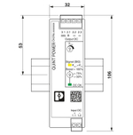 1066708 - QUINT4-PS/48-110DC/24DC/2.5/PT - Преобразователь DC/DC