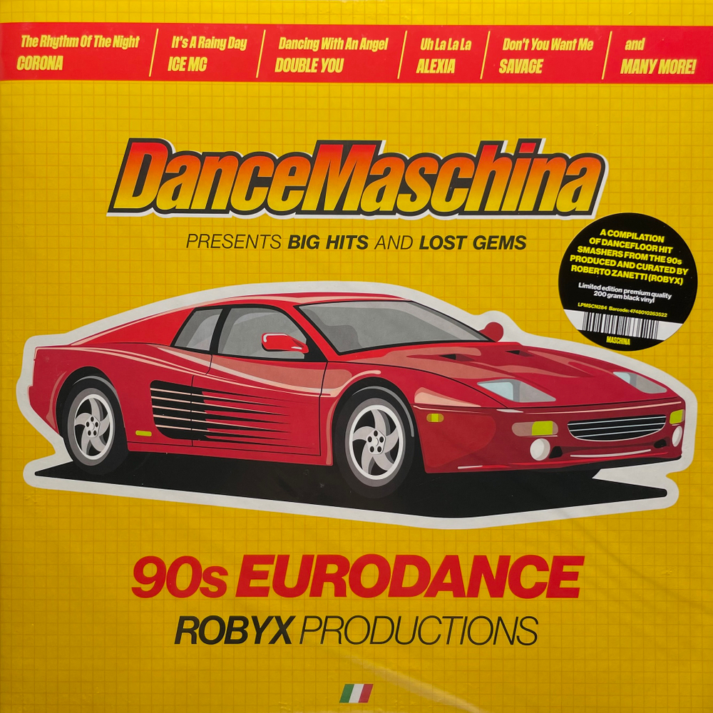 Сборник Dancemaschina:90s Eurodance:Robyx Productions (Эстония 2025г.)