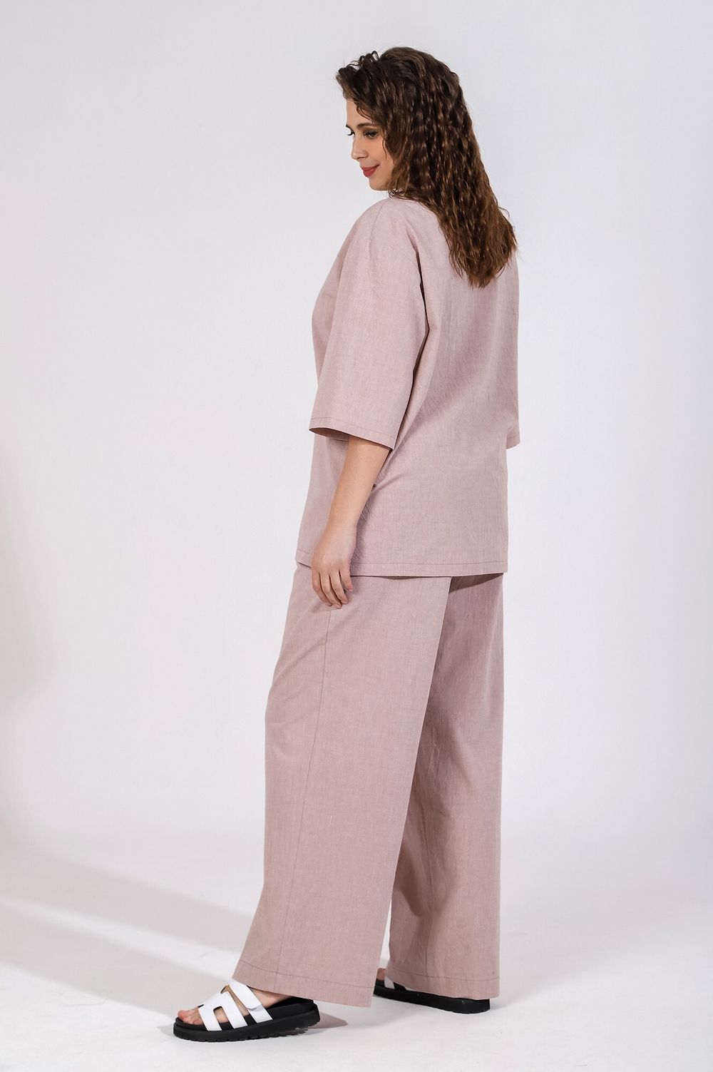 Блузка (рубашка) Тимьян-4 Виотекс БЕЖЕВЫЙ