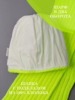 Шапка детская осенняя и шарф