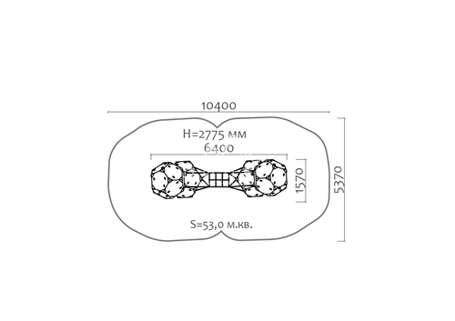 Пространственная конструкция 35007