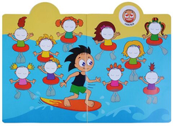 Наклейки-смайлики. На море