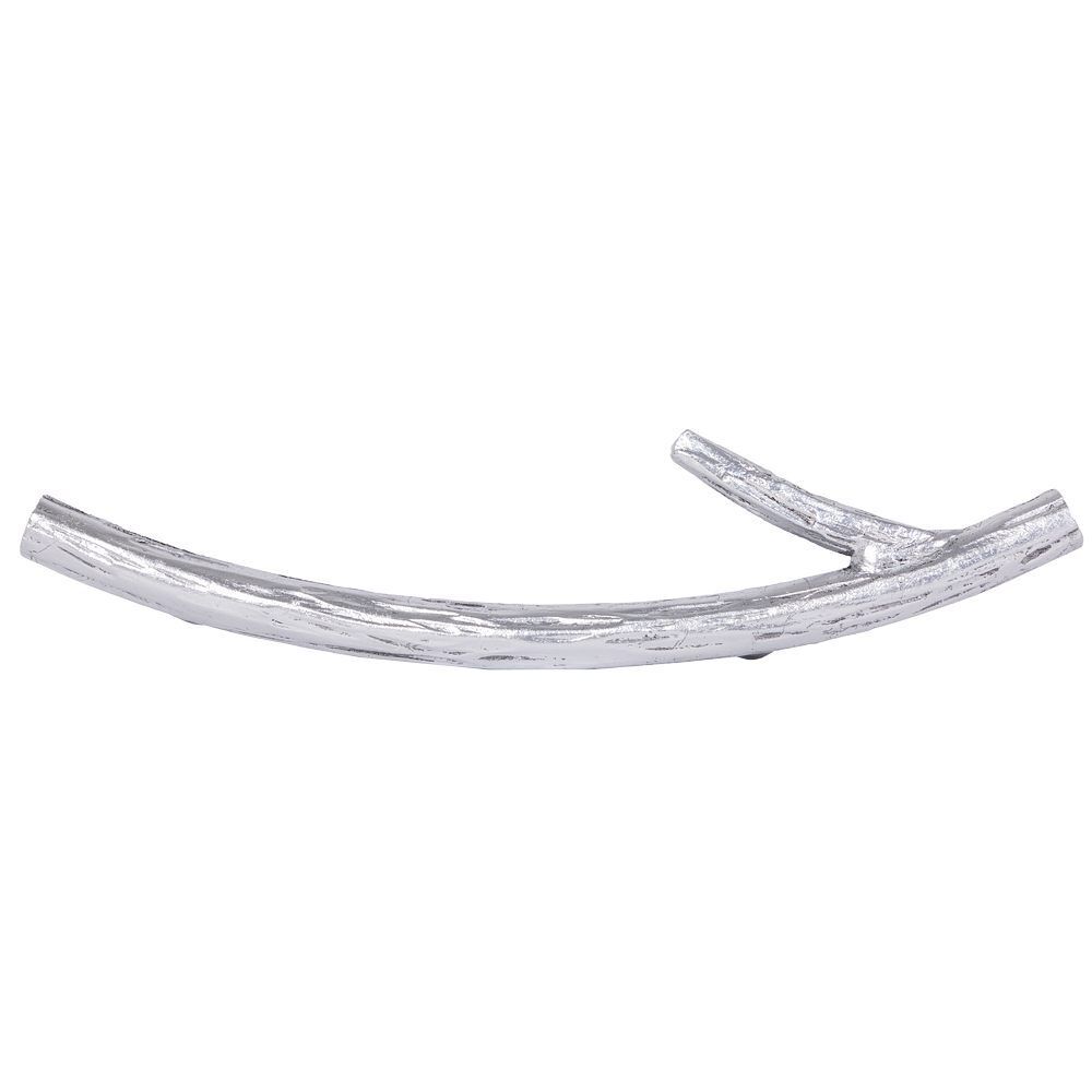 Ручка мебельная Арт Ринг mini левая Античное серебро