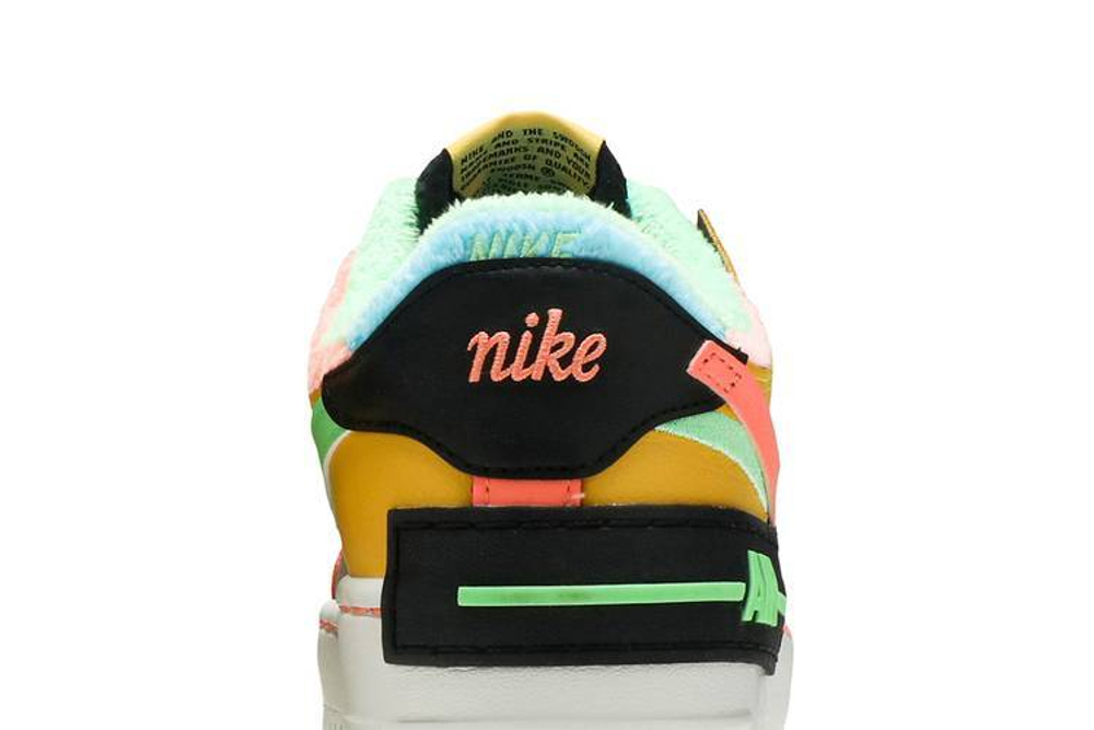 Кроссовки Nike Air Force 1 Low Shadow Se "Olive Flak" (Женская размерная сетка)